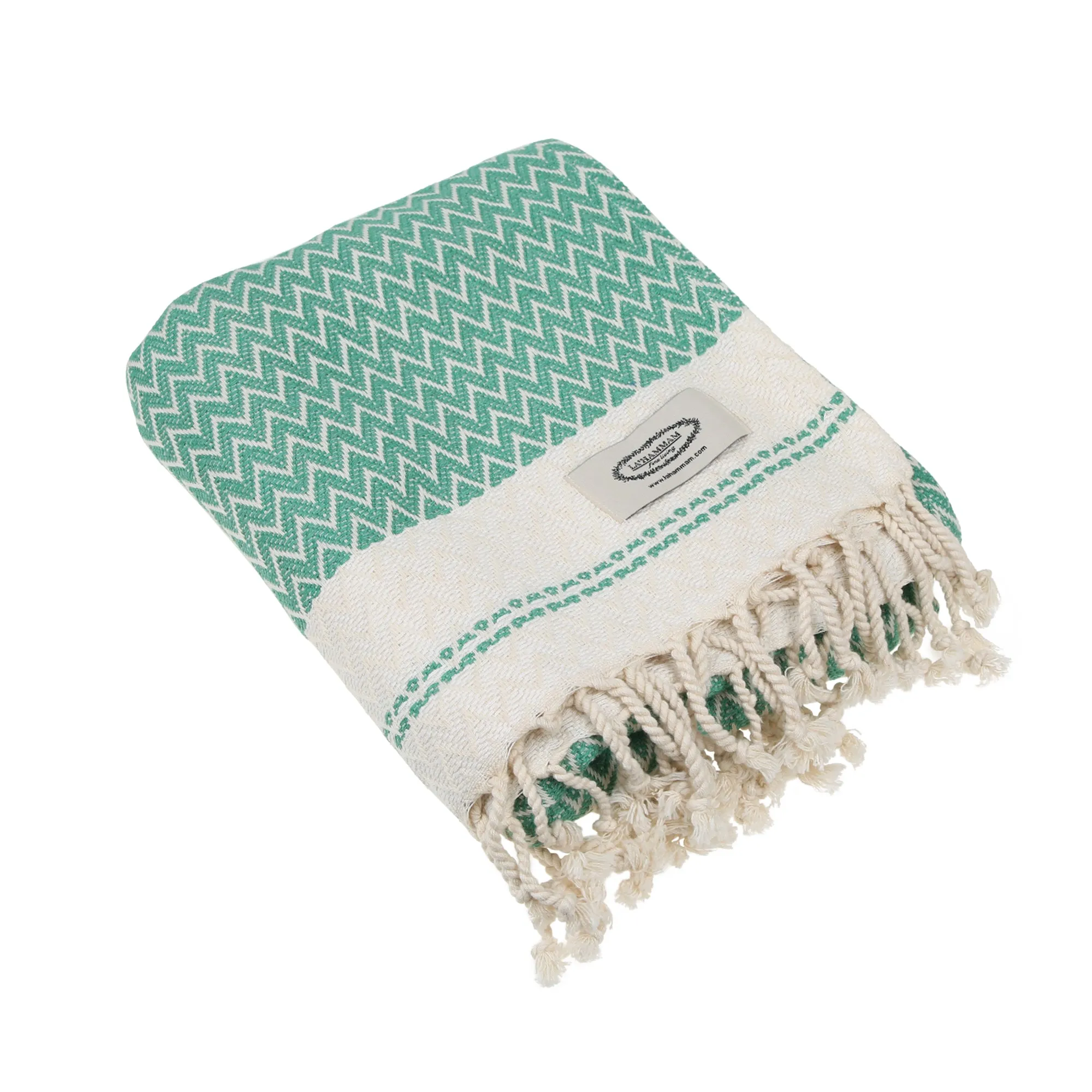 Mevly Peshtemal Cotton Peshtemal Throw Blanket