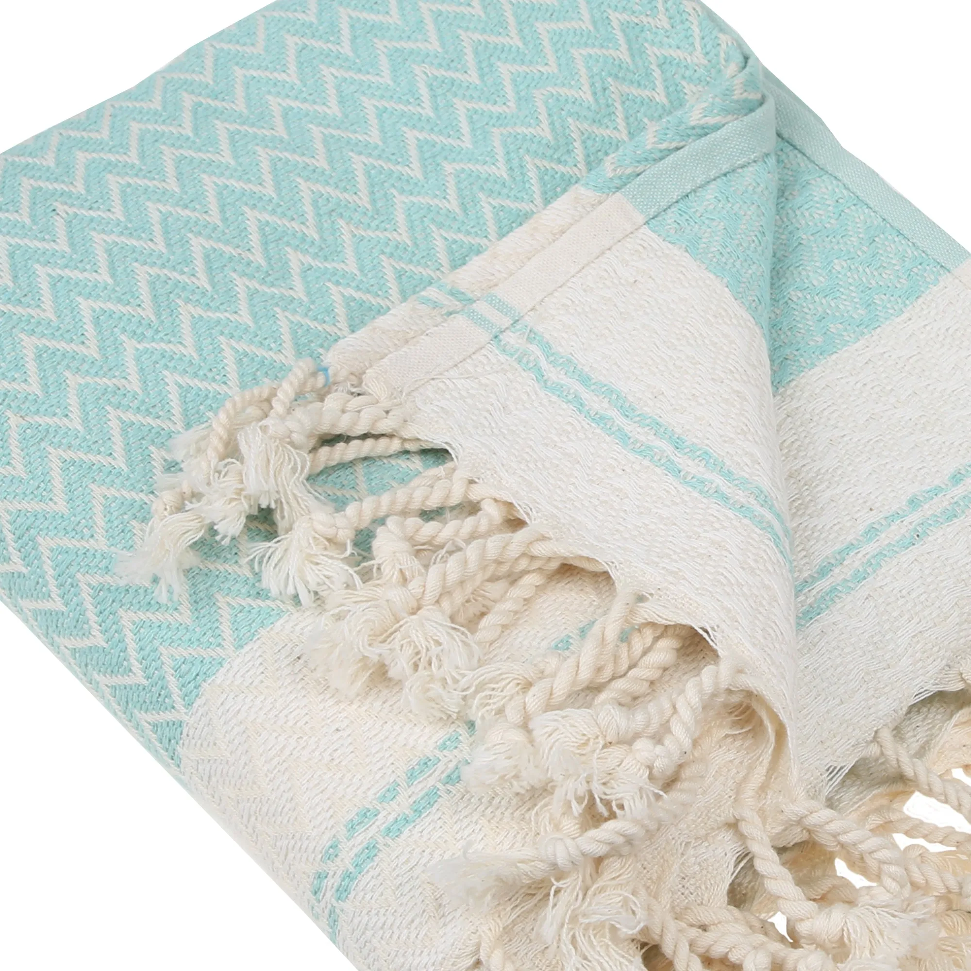 Mevly Peshtemal Cotton Peshtemal Throw Blanket