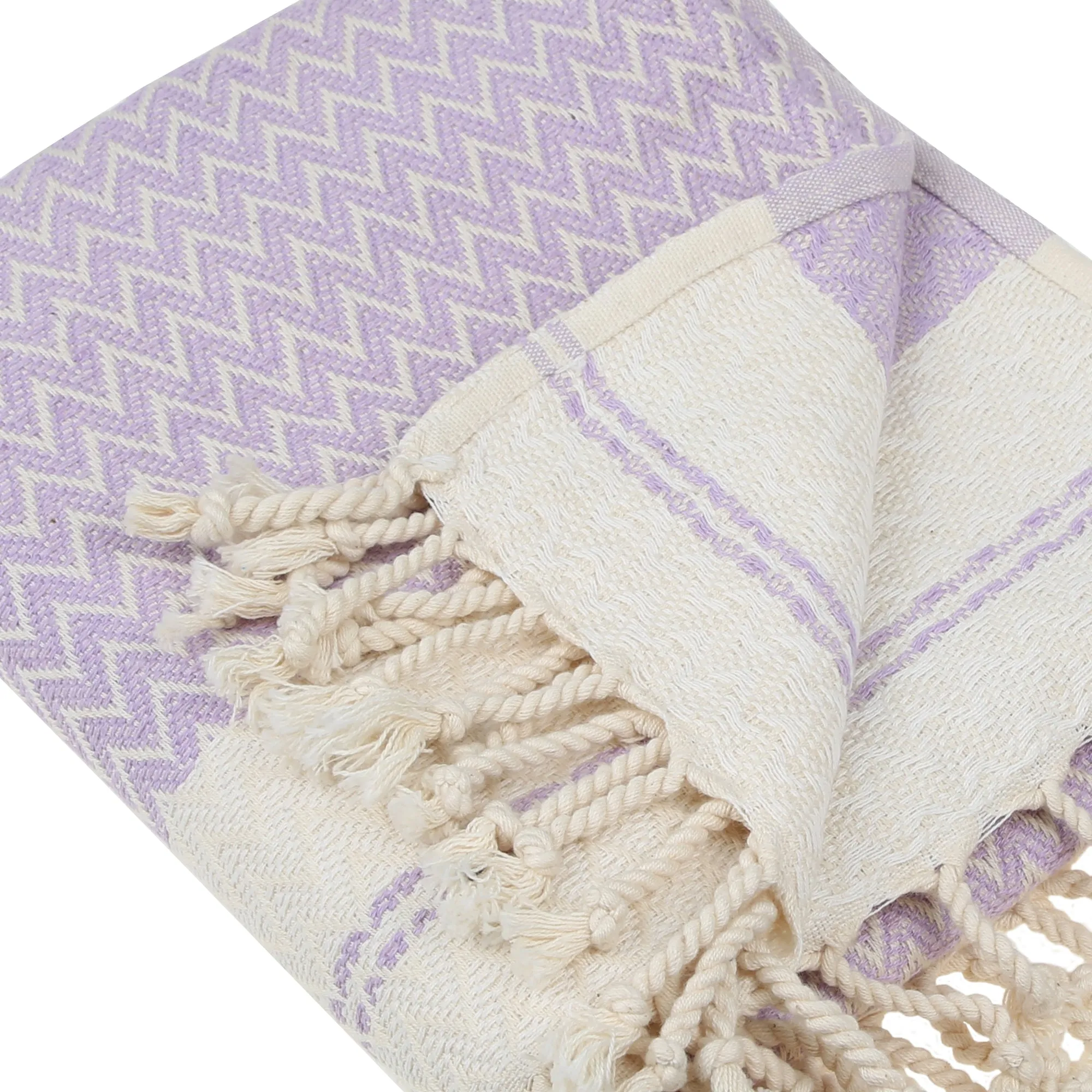 Mevly Peshtemal Cotton Peshtemal Throw Blanket