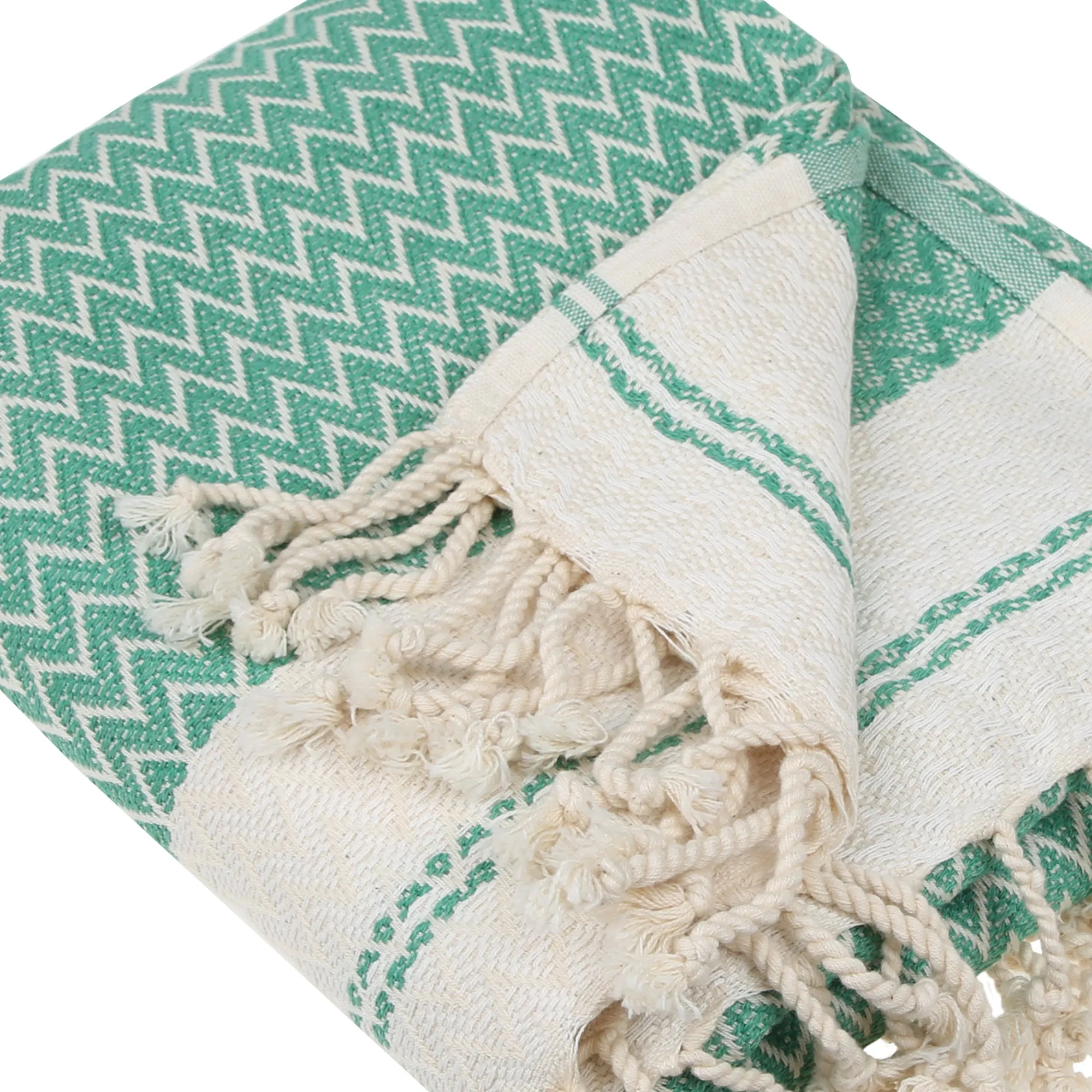 Mevly Peshtemal Cotton Peshtemal Throw Blanket