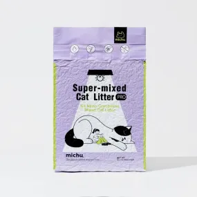 Michu Premium Mixed Tofu Cat Litter Pro Gen2 6L- Superb in Flushable, Eco-Friendly & Odour-Control