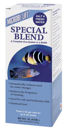 MICROBE-LIFT - Microbe Lift Special Blend for Home Aquariums - 16 fl. oz. (473 ml)