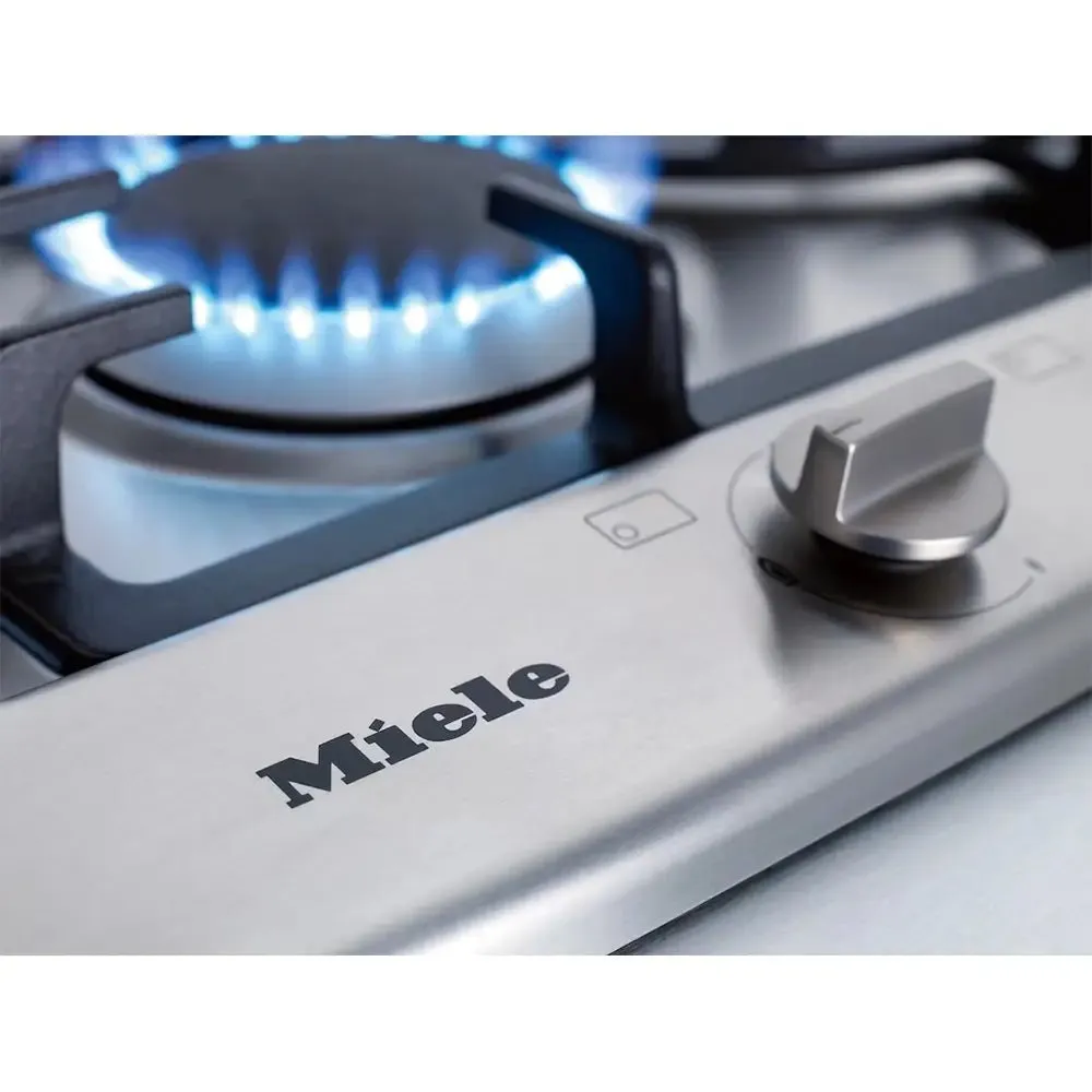 Miele KM2010SS 4 Burner 65cm Gas Hob Stainless Steel