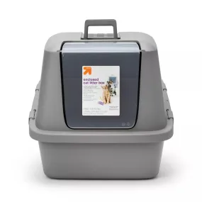 New Enclosed Waste Cat Pan litter box - XL by up & up! 5 Star Reviews!