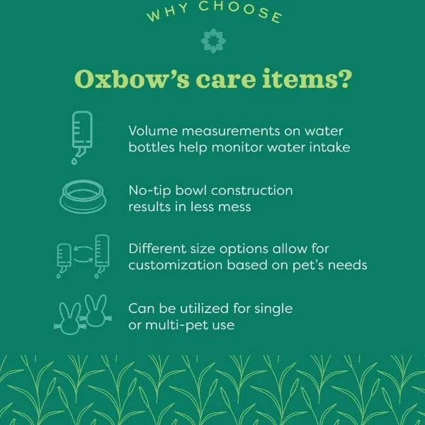 Oxbow Enriched Life - Rectangle Litter Pan with Removable Shield