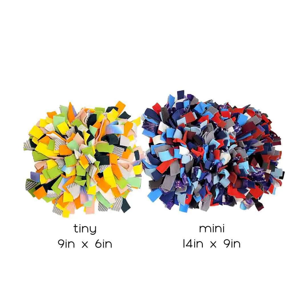 Pet Toy - 14x9 - Mini Snuffle Mat (Asst Color Combos) by Superb Snuffles
