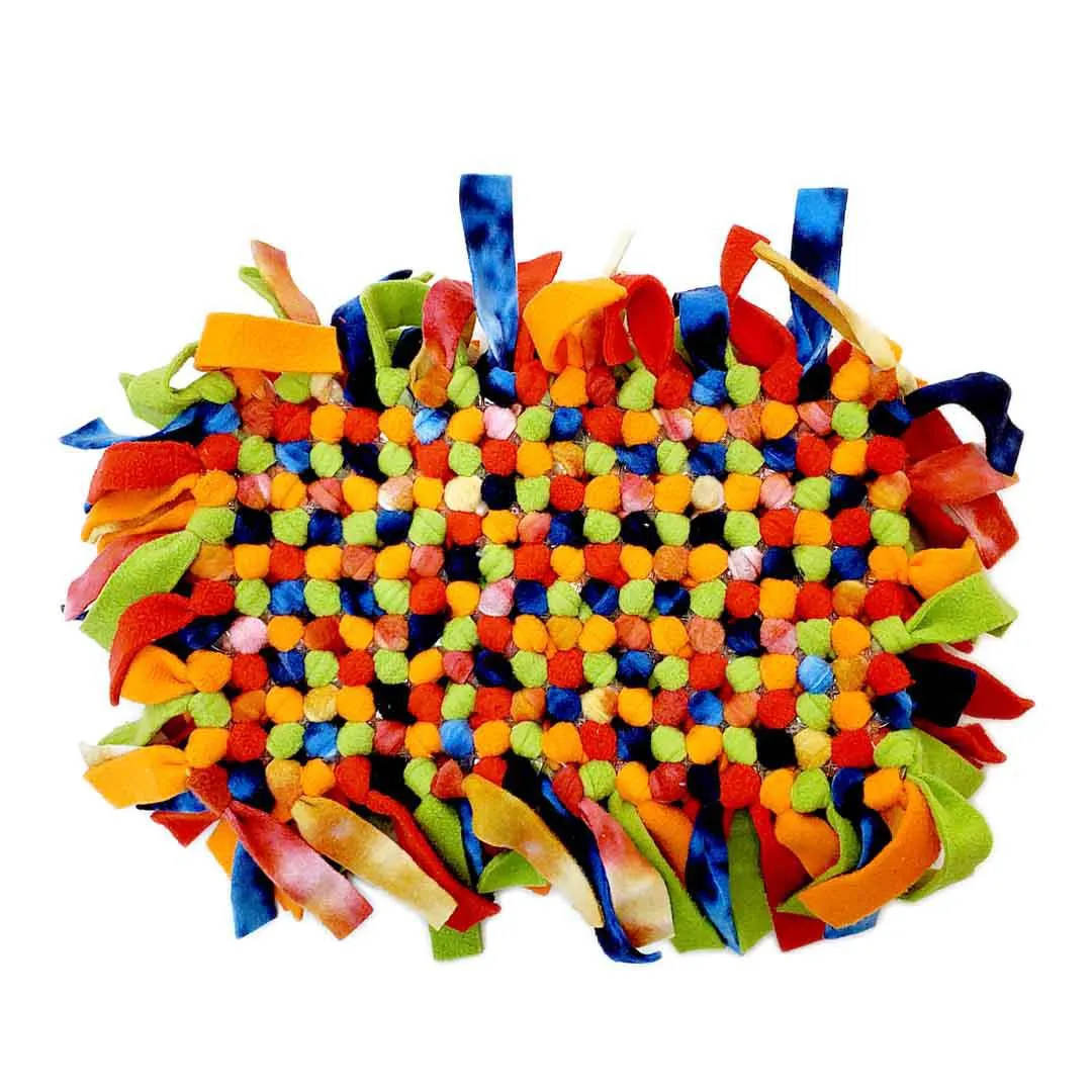 Pet Toy - 14x9 - Mini Snuffle Mat (Asst Color Combos) by Superb Snuffles