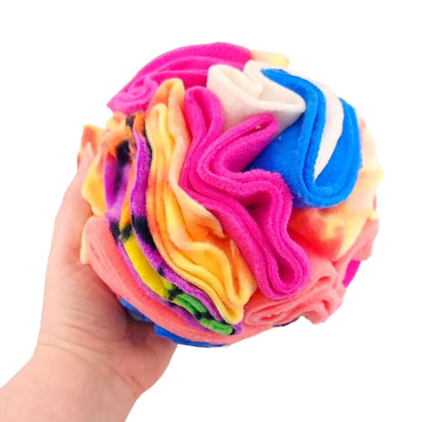 Pet Toy - 6in - Mini Snuffle Ball (Asst Color Combos) by Superb Snuffles