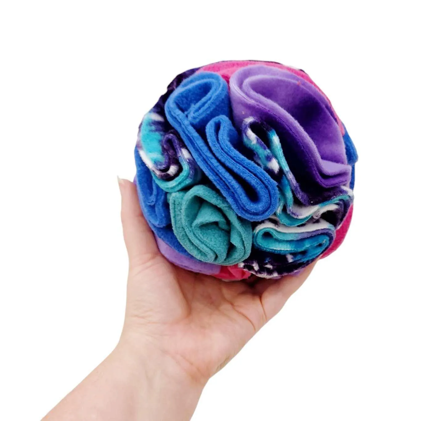 Pet Toy - 6in - Mini Snuffle Ball (Asst Color Combos) by Superb Snuffles