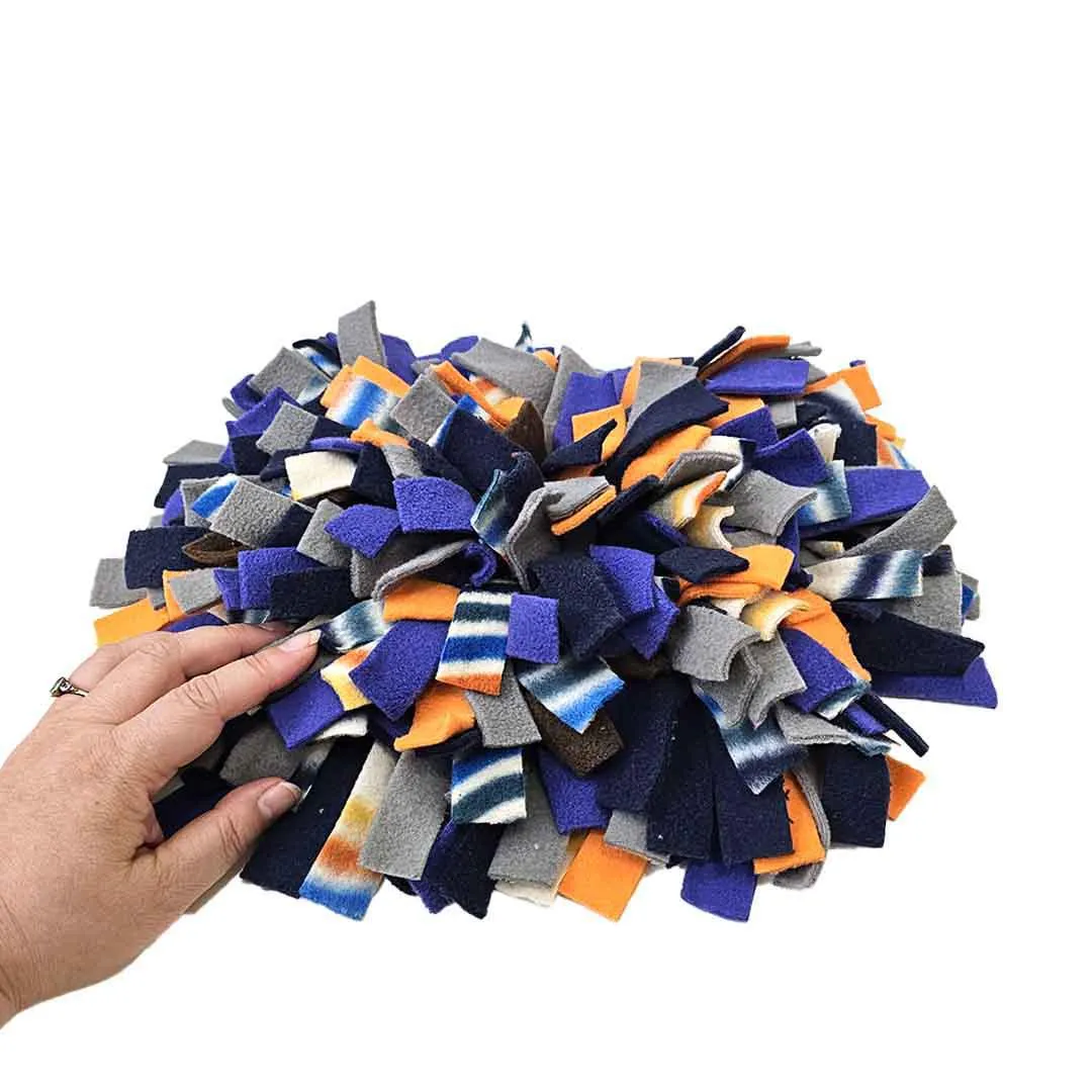 Pet Toy - 9x6 - Tiny Snuffle Mat (Asst Color Combos) by Superb Snuffles