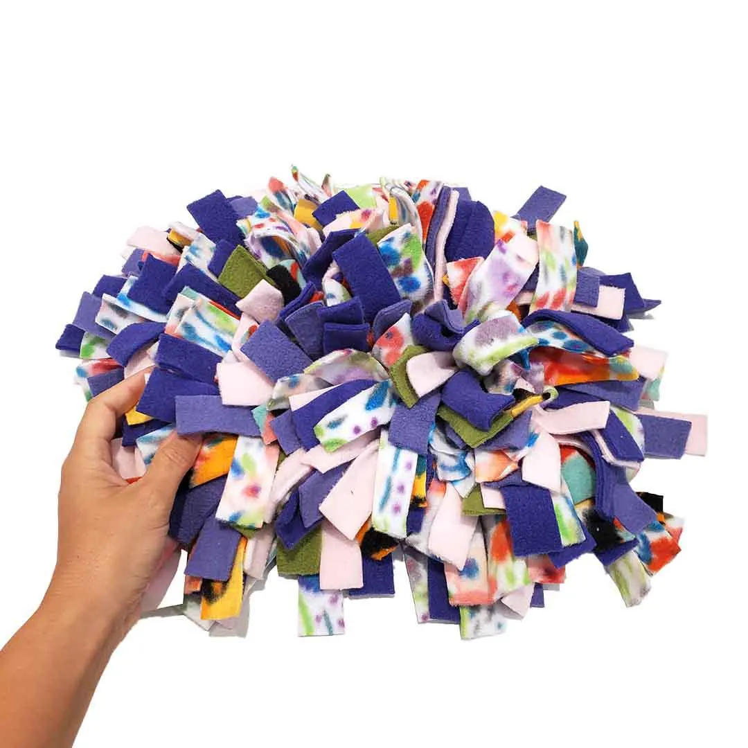 Pet Toy - 9x6 - Tiny Snuffle Mat (Asst Color Combos) by Superb Snuffles