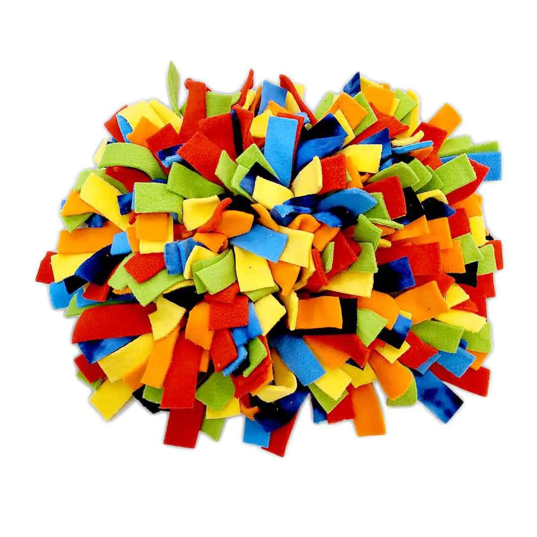 Pet Toy - 9x6 - Tiny Snuffle Mat (Asst Color Combos) by Superb Snuffles