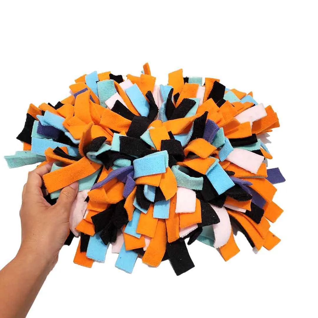 Pet Toy - 9x6 - Tiny Snuffle Mat (Asst Color Combos) by Superb Snuffles