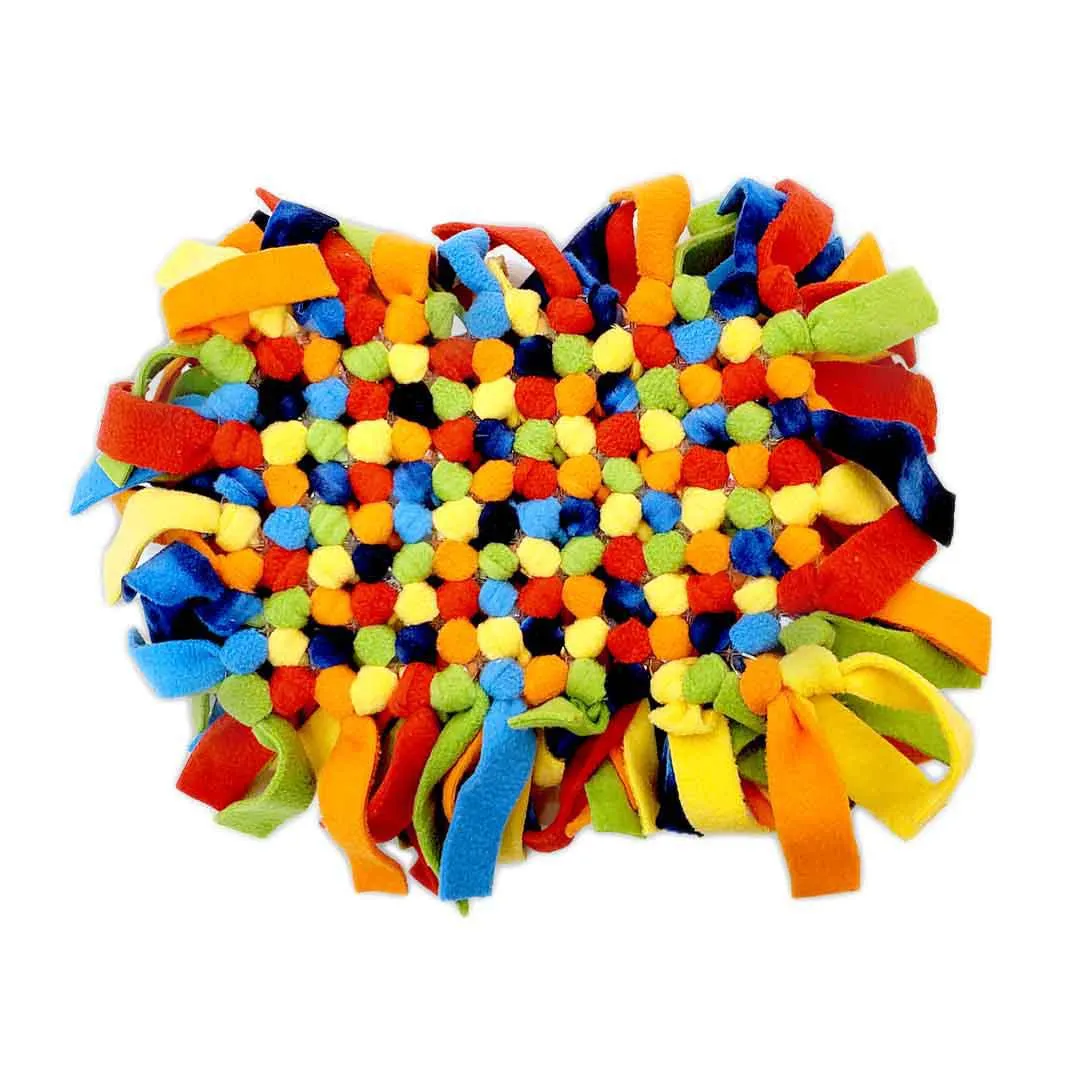 Pet Toy - 9x6 - Tiny Snuffle Mat (Asst Color Combos) by Superb Snuffles