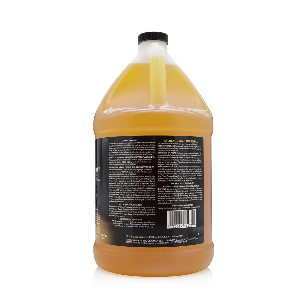 Petology 256:1 Disinfectant Gallon Lemon