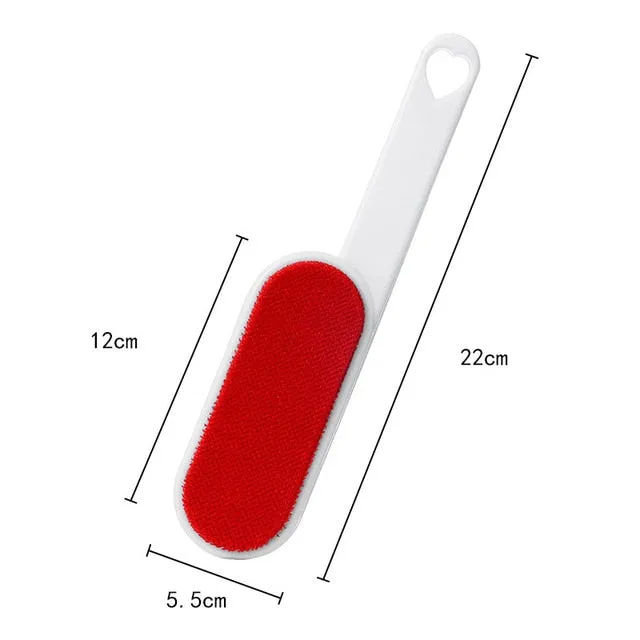 Portable Lint Remover, Pet Hair Remover, Manual Lint Roller, Works on Furniture and Clothes
