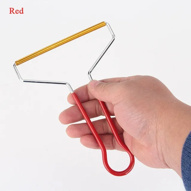 Portable Lint Remover, Pet Hair Remover, Manual Lint Roller, Works on Furniture and Clothes