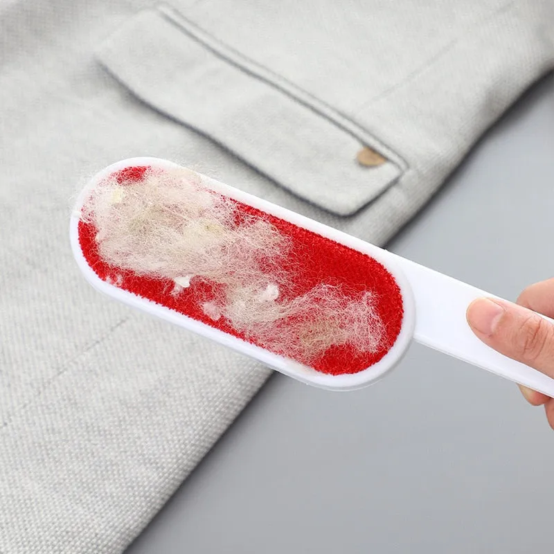 Portable Lint Remover, Pet Hair Remover, Manual Lint Roller, Works on Furniture and Clothes
