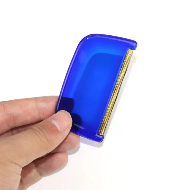 Portable Lint Remover, Pet Hair Remover, Manual Lint Roller, Works on Furniture and Clothes