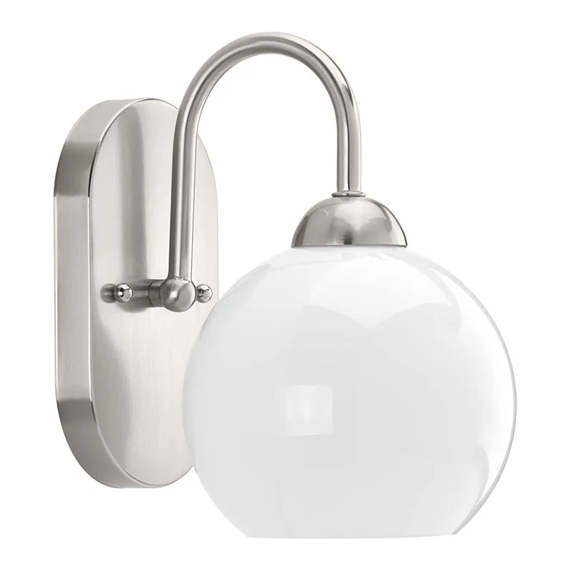 Progress P300084 Carisa 1-lt 10" Tall Bath Vanity Light