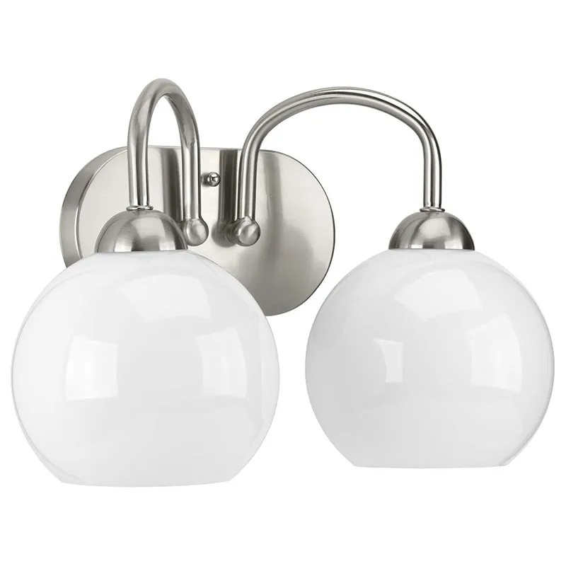 Progress P300085 Carisa 2-lt 15" Bath Vanity Light