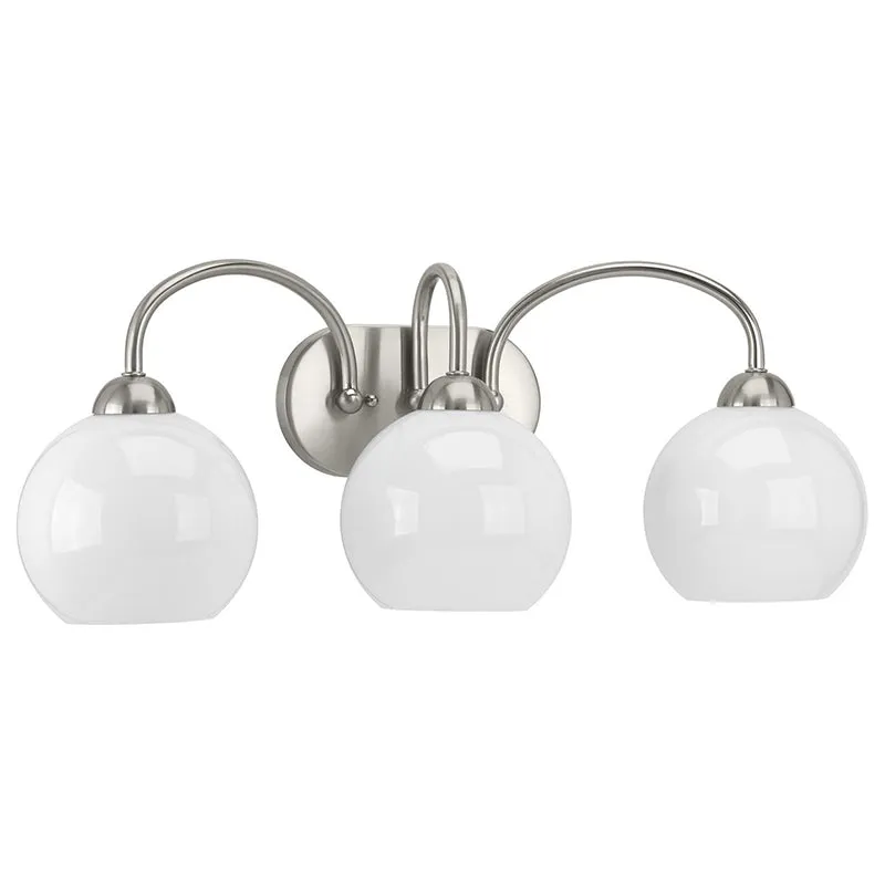 Progress P300086 Carisa 3-lt 25" Bath Vanity Light