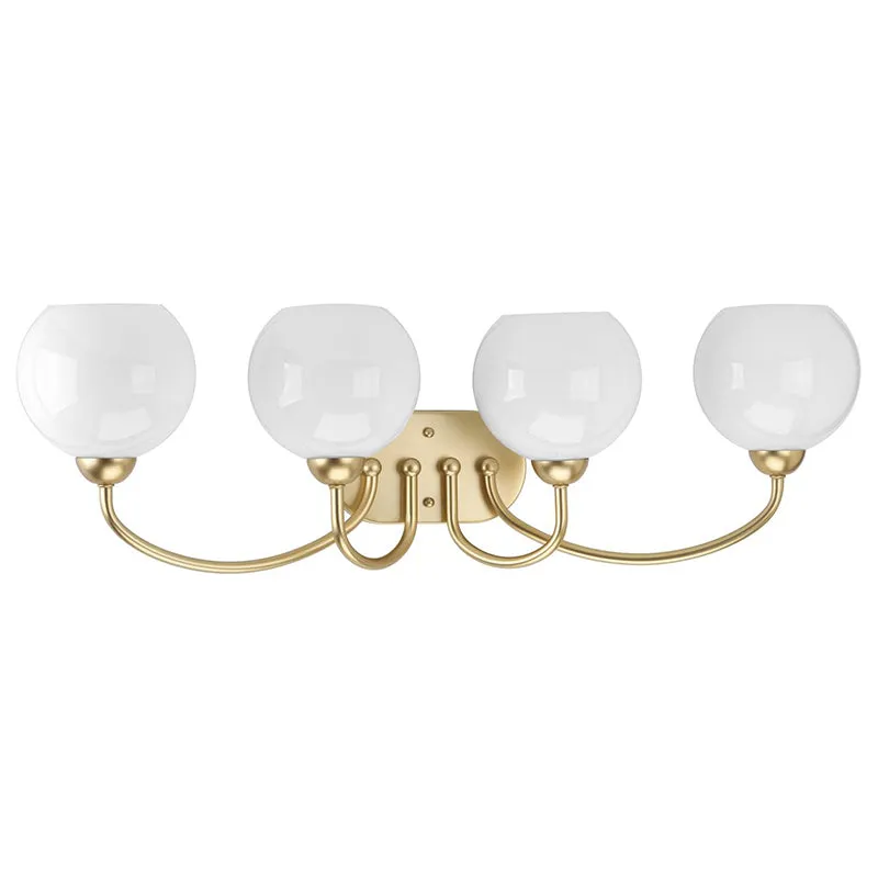 Progress P300087 Carisa 4-lt 33" Bath Vanity Light