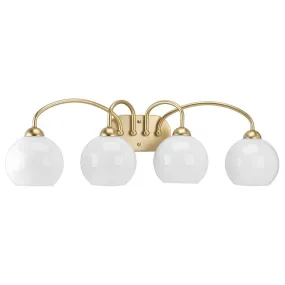Progress P300087 Carisa 4-lt 33" Bath Vanity Light