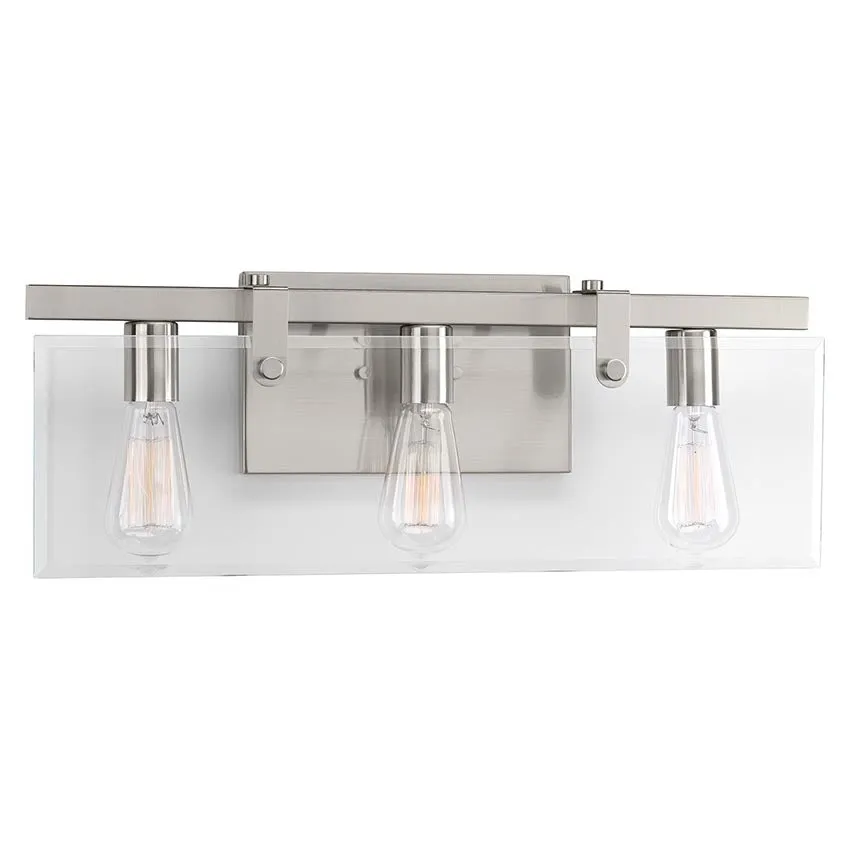 Progress P300107 Glayse 3-lt Bath Light
