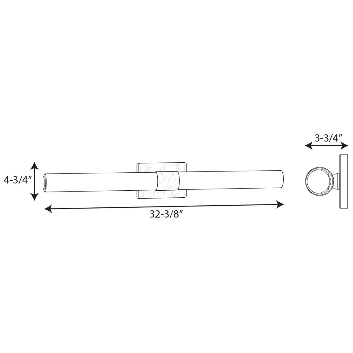 Progress P300151 Blanco 32" Linear LED Bath Vanity Light