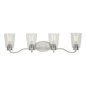 Progress P300264 Durrell 4-lt 31" Bath Vanity Light