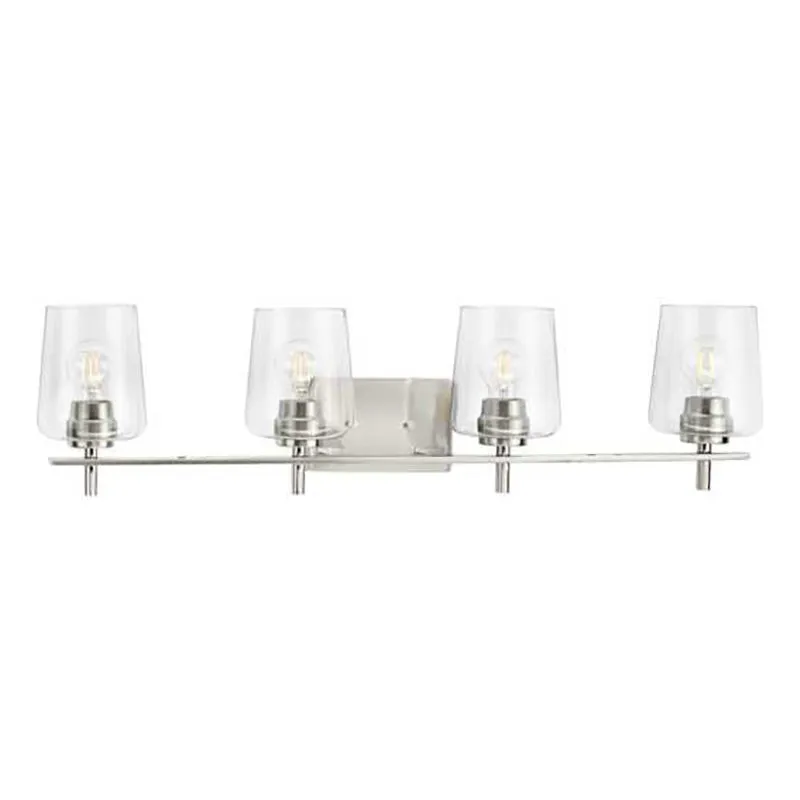 Progress P300363 Calais 4-lt 34" Bath Vanity Light