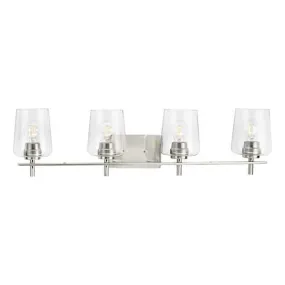 Progress P300363 Calais 4-lt 34" Bath Vanity Light