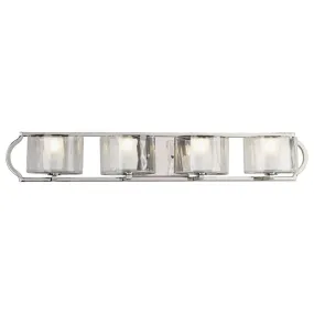 Progress P3078 Caress 4-lt 35" Bath Vanity Light