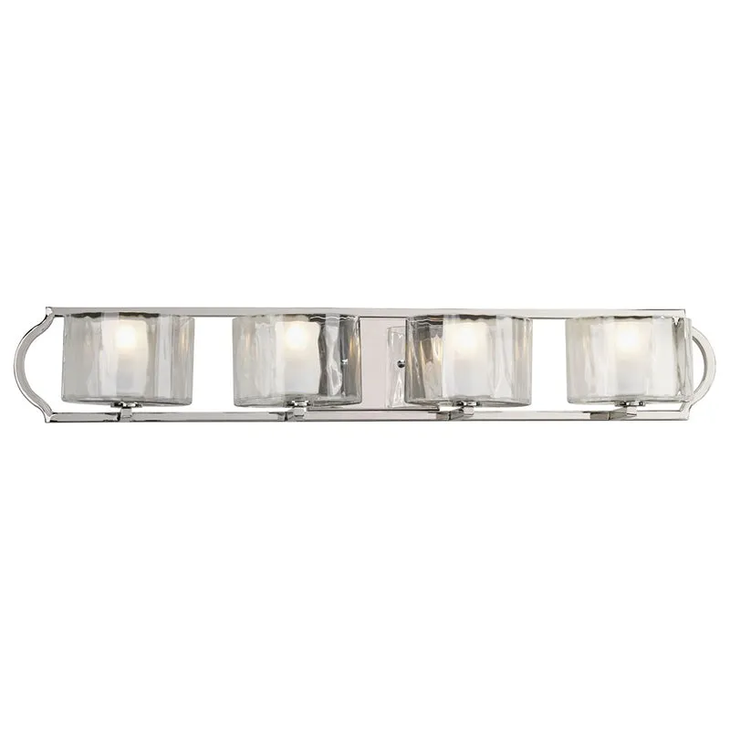 Progress P3078 Caress 4-lt 35" Bath Vanity Light