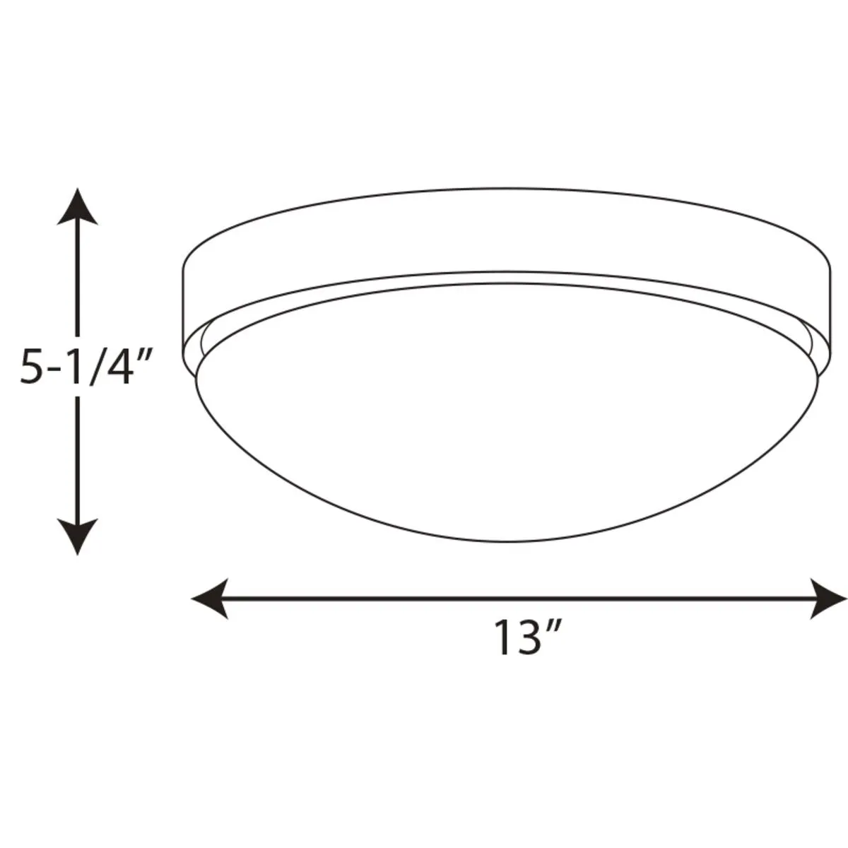 Progress P350105 Elevate 1-lt LED Flush Mount