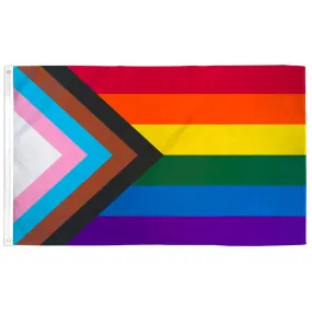 Progress Pride Flag (5ft x 3ft Standard)