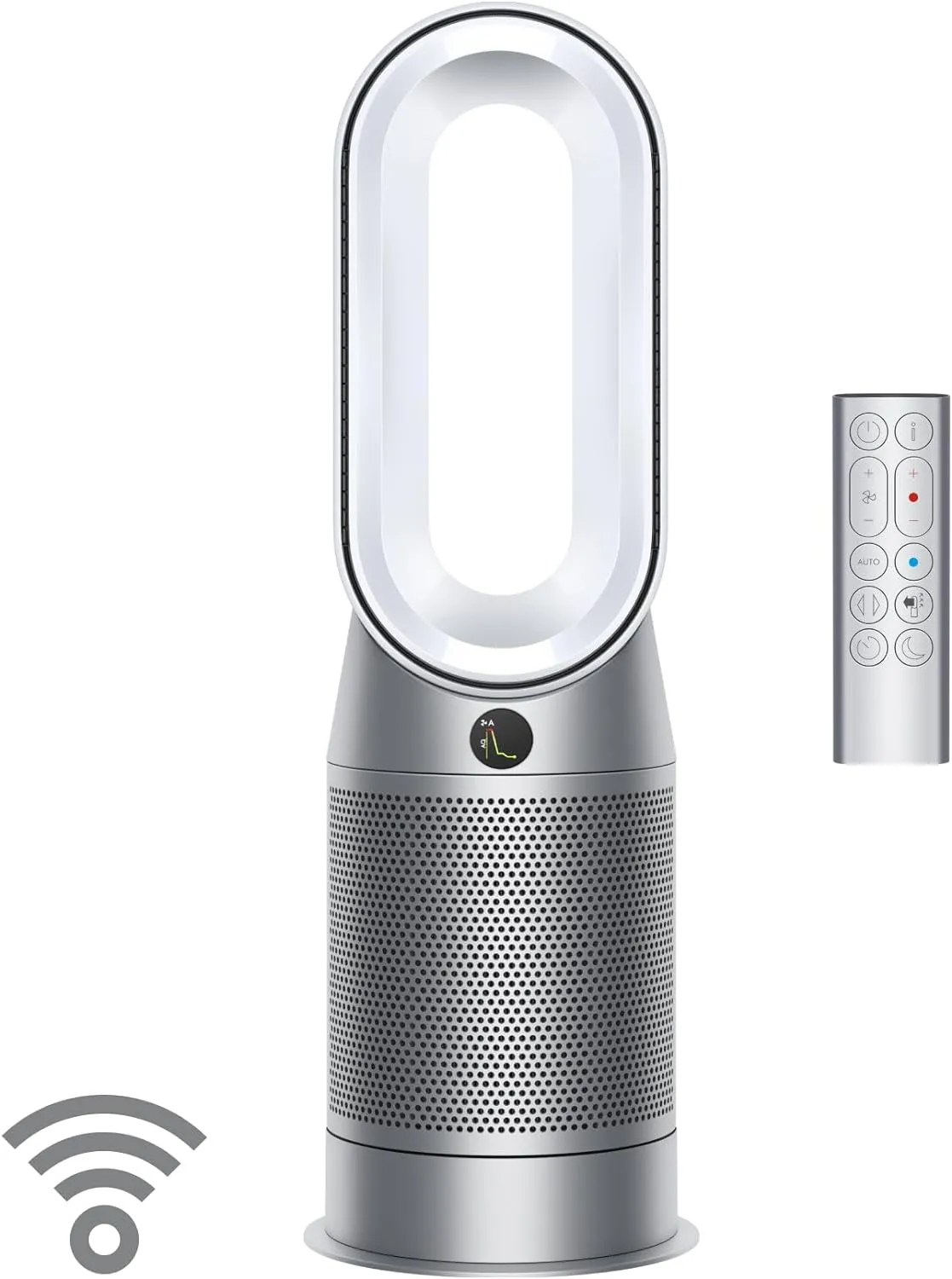 Purifier Hot Cool™ HP07 Air Purifier, Heater, and Fan - White/Silver, Large