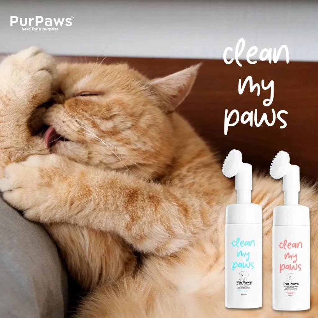 Purpaws Paw Refresh Milky Moo Foam Cleaner