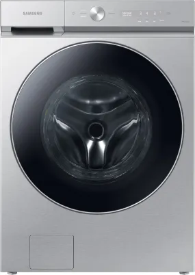 Samsung BESPOKE WF53BB8900AT 27 Inch Front Load Smart Washer with 5.3 cu. ft. Capacity   Samsung BESPOKE DVG53BB8900T 27 Inch Gas Smart Dryer with 7.6 Cu. Ft. Capacity