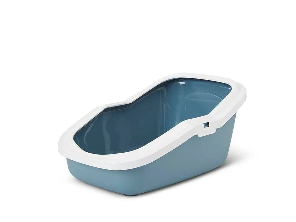 Savic Aseo Litter Tray for Cats (Bluestone)