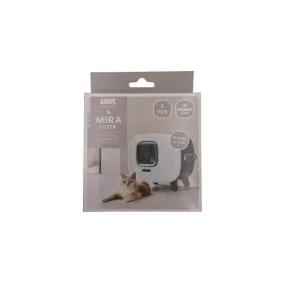 Savic Toilet Filter Mira 2 Pcs Standard Colours Cat Toilet Accessories