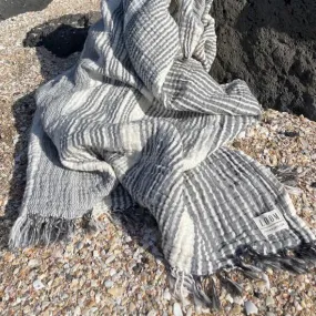 Serra Turkish Towel - Stone