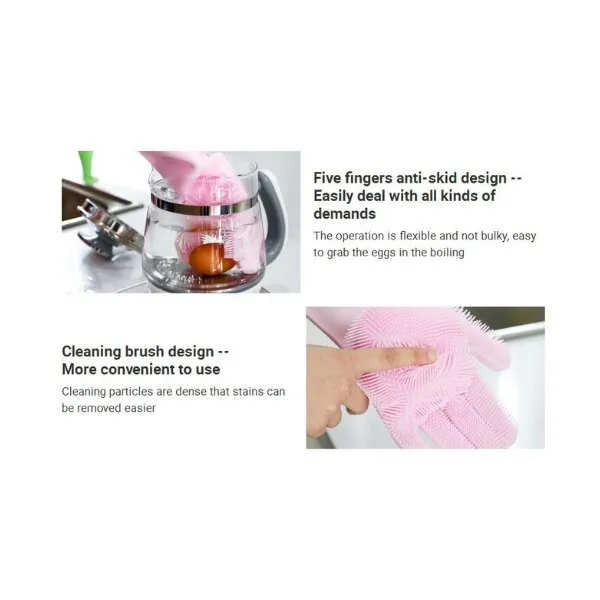Silicone Cleaning Brush Scrubber