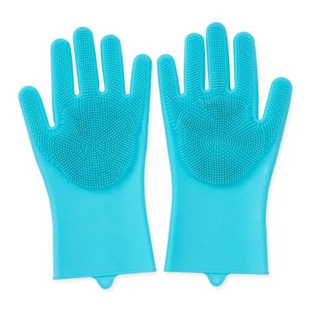 Silicone Washing Gloves