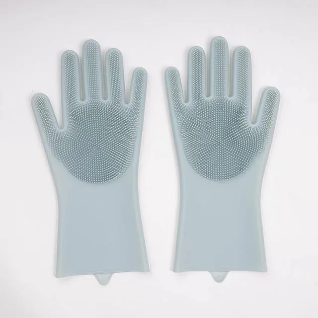 Silicone Washing Gloves