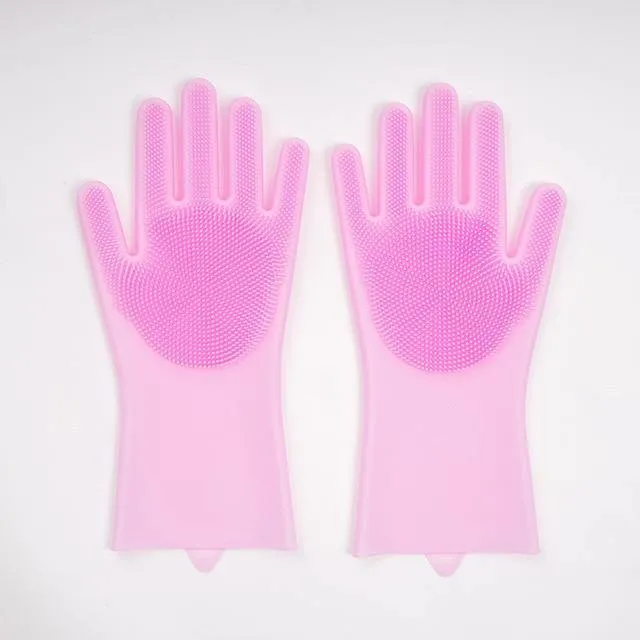 Silicone Washing Gloves