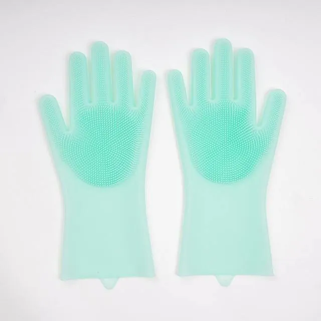 Silicone Washing Gloves