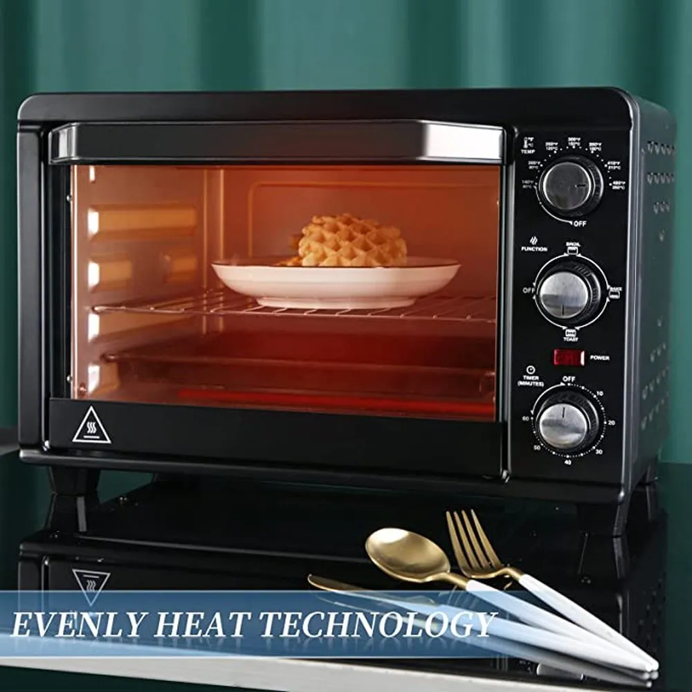 Simple Deluxe Countertop Toaster, Oven & Pizza Maker