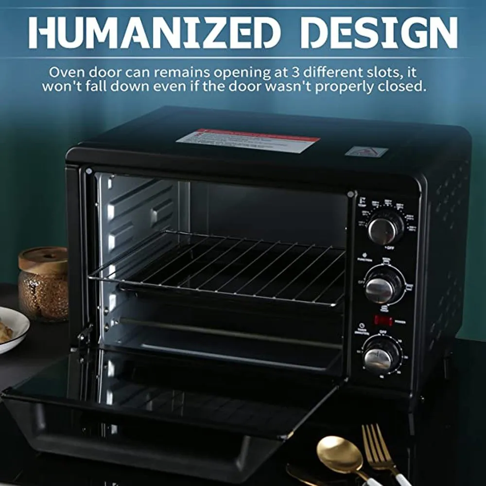 Simple Deluxe Countertop Toaster, Oven & Pizza Maker